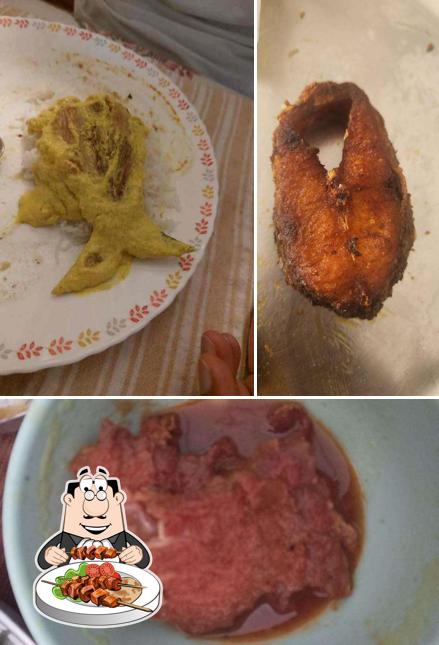 Food at Fishy Tales