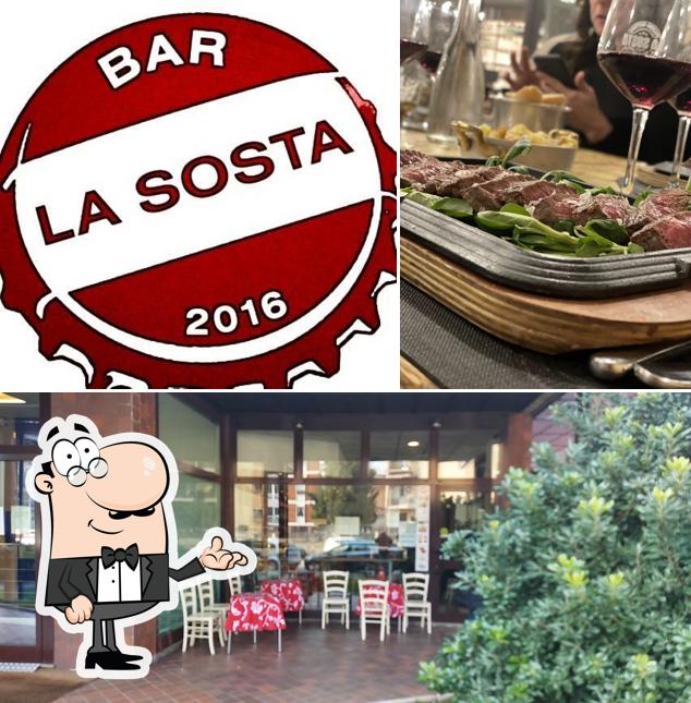 Gli interni di Bar La sosta