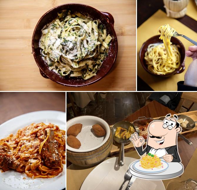 Spaghetti alla carbonara al Dar Bottarolo Pontecagnano Faiano