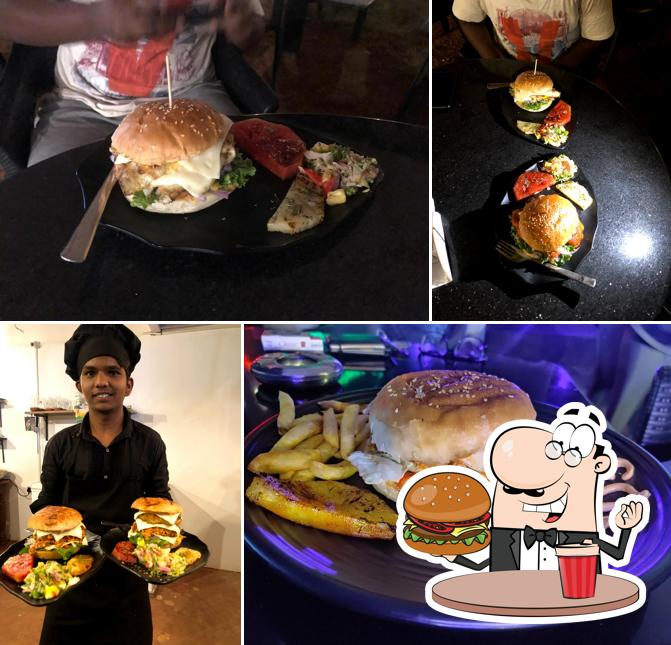 Order a burger at Gds Burgers Goa