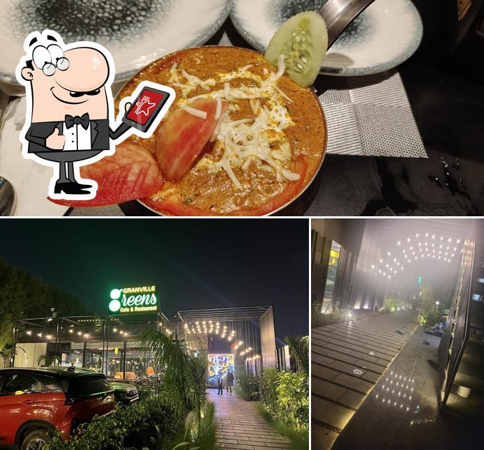 Granville Greens Café & Restaurant - Best Cafe & Restaurant in Sindhubhavan Best Cafe & Restaurant in Ahmedabad is distinguished by exterior and food
