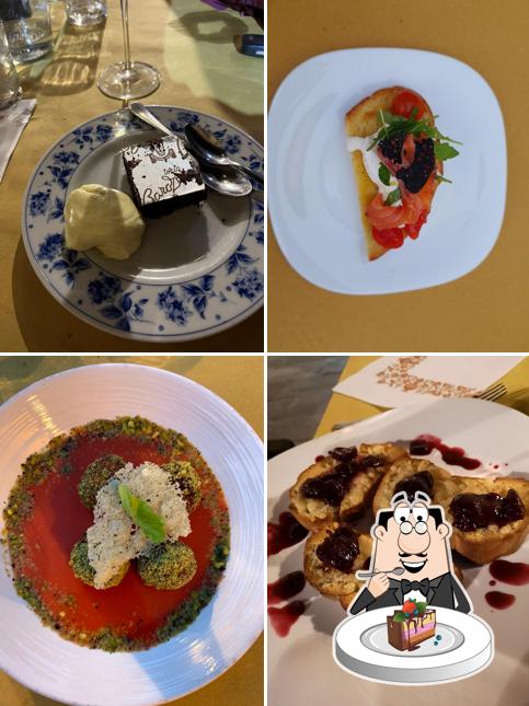 Torta al cioccolato al Osteria della Luna