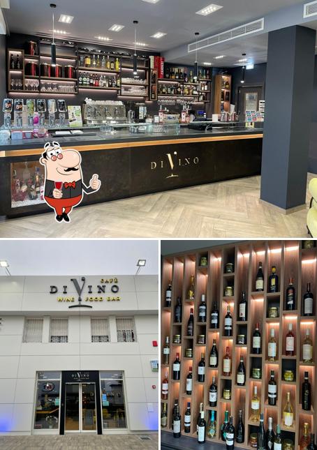 È gradevole prendersi un bicchiere di vino a Divino Cafè - Wine Food Bar