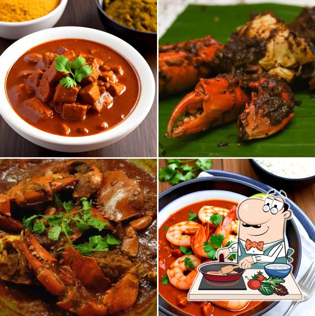 Chicken curry at FISHERMENS DEN