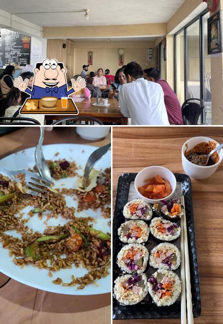 The restaurant's food and interior