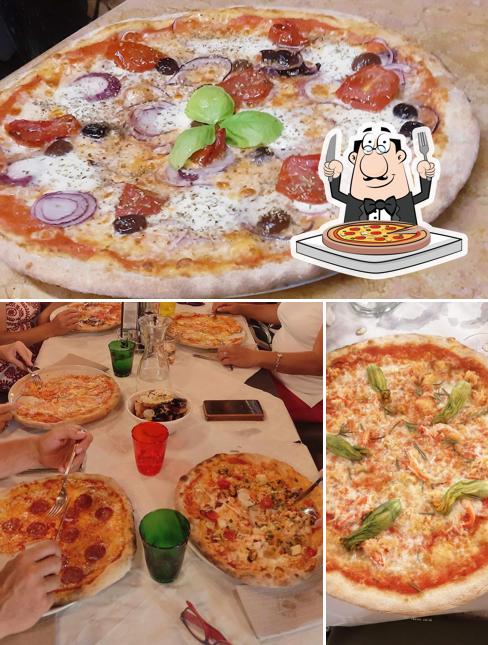 Prenditi tra le molte varianti di pizza