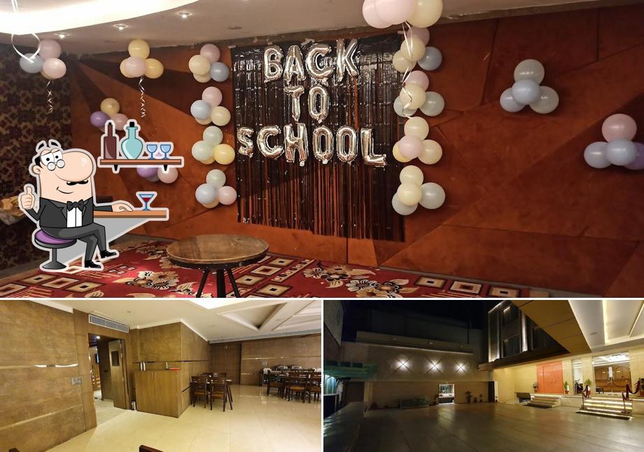 The picture of interior and food at The Fortunaa Avenue