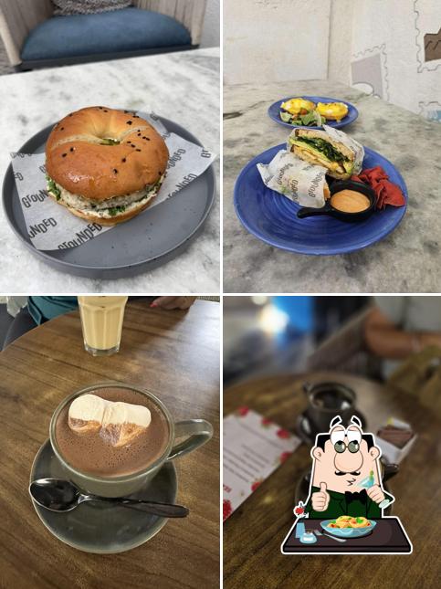 The image of Grounded Cafe’s food and drink