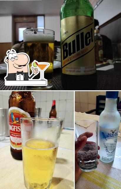 Try a drink from the menu