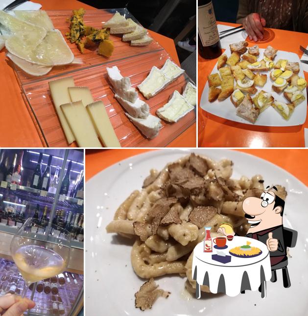 Piatto di formaggi al Ampelos Winefood