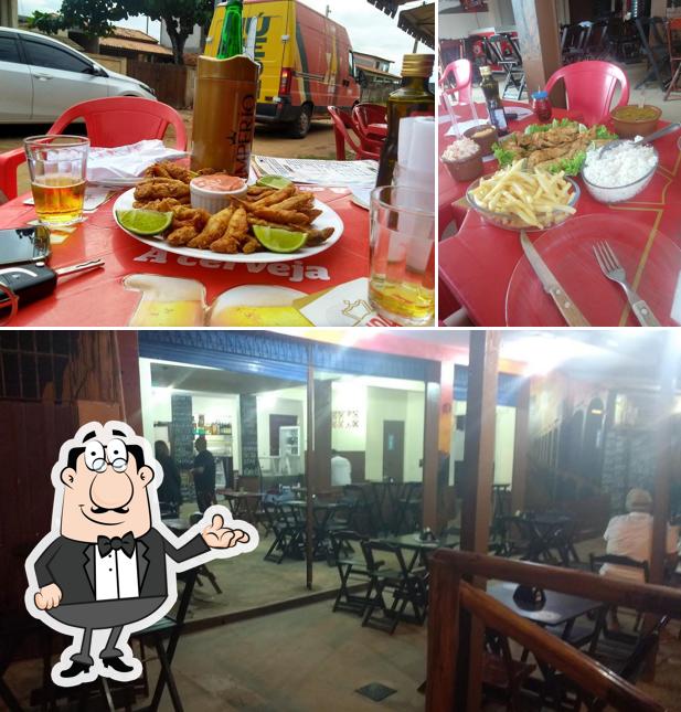 O interior do Bar do Alan