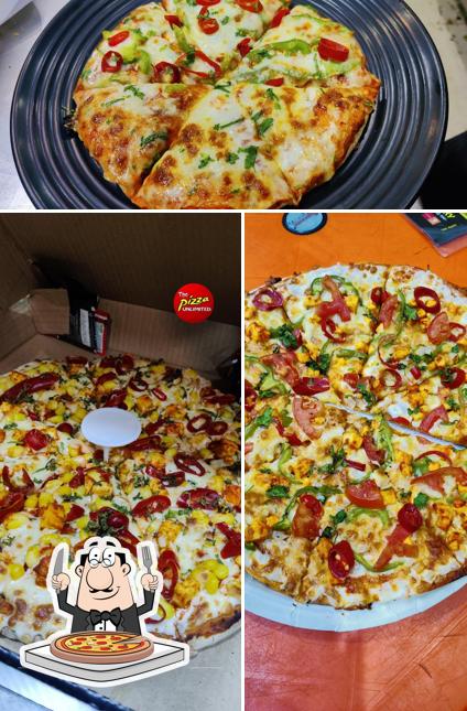 Get pizza at The Pizza Unlimited