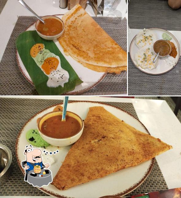 Meals at Ramaeshwaram Upahaar best south Indian restaurant in Varanasi best south Indian food in Varanasi Restaurant In Varanasi