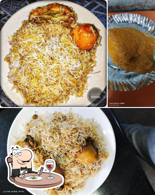 Food at Haji Arsalan Biriyani