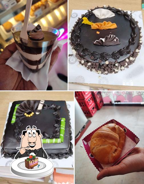 Chocolate cake at KREAMZ