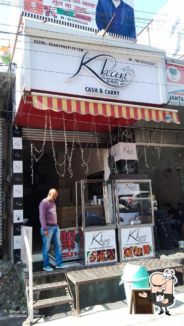 The exterior of Khan Bhai Restaurant