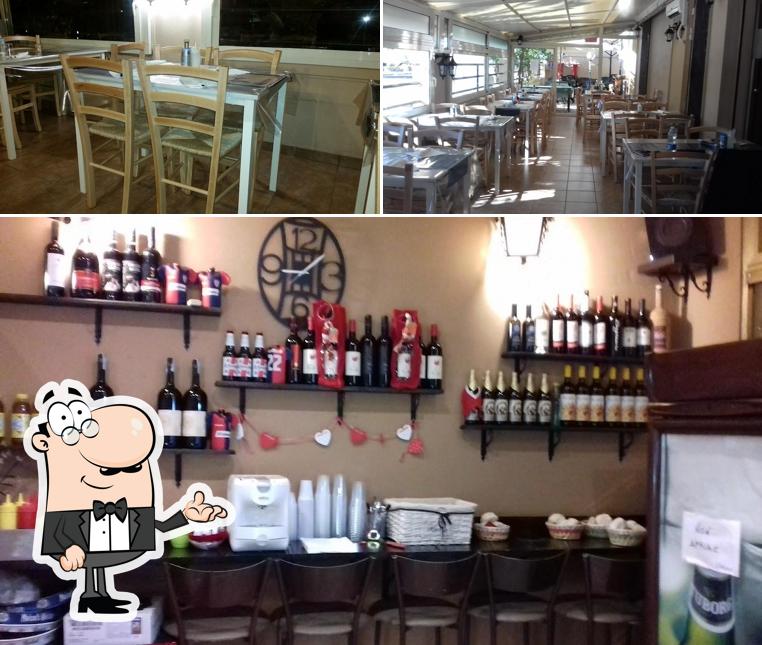 Gli interni di REDSERVICE Bisteccheria, Pizzeria