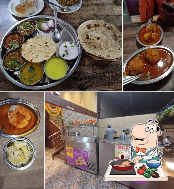 Chicken curry at Radha Krishna Pure Veg Hotel