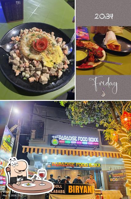 Food at The Paradise Food Boxx