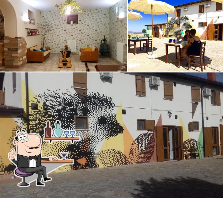 Siediti a un tavolo di Agriturismo Il Riccio