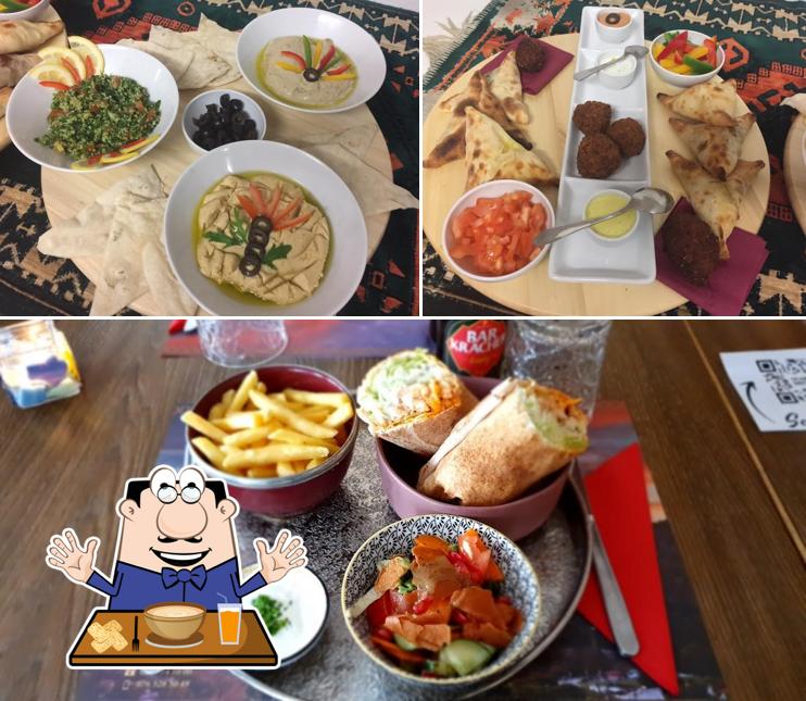 Platti al Café Damascus