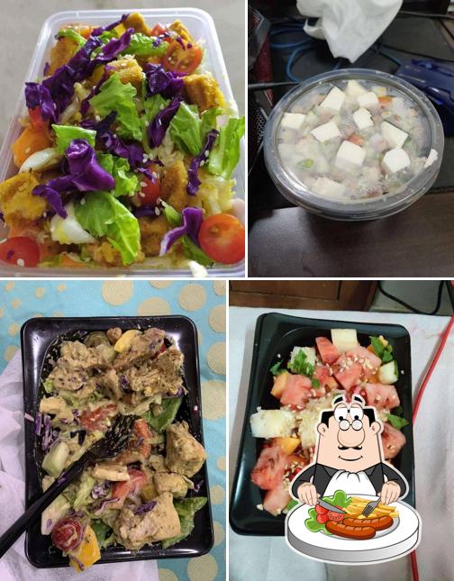 Ceviche at Salad Vibes