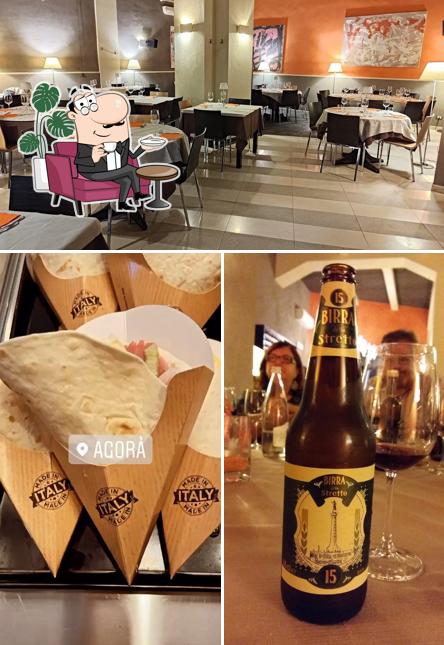 Guarda la foto che raffigura la interni e birra di Ristorante Pizzeria Agorà