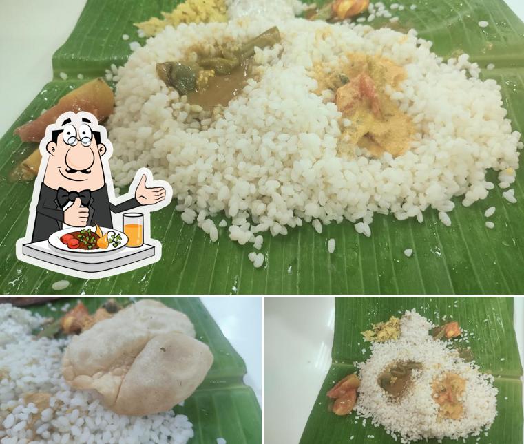 Meals at Annapoorna hotel