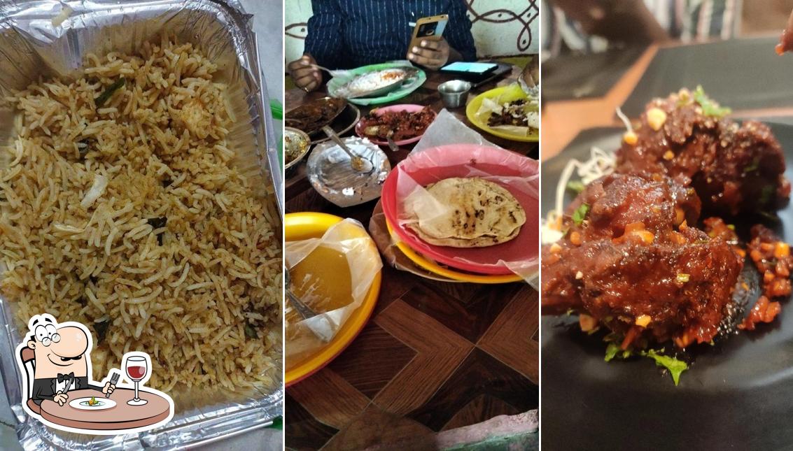 Food at Monasri Simhapuri Punjabi Dhaba