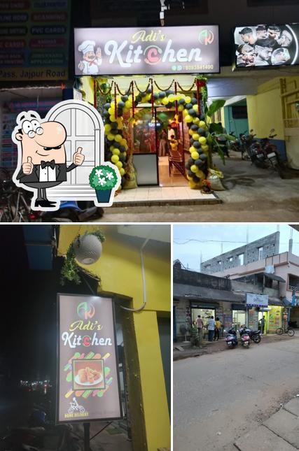 The exterior of Adi's Kitchen