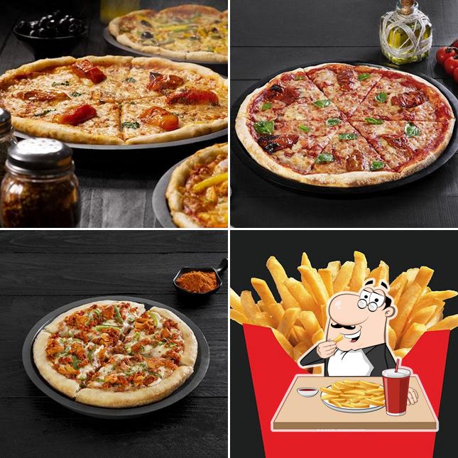 French fries at U.S. Pizza