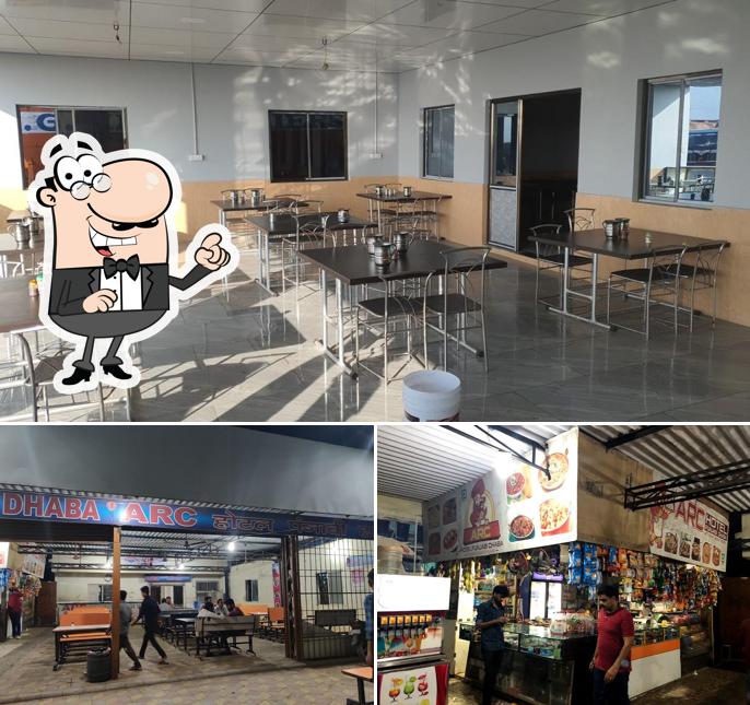 The interior of Arc Hotel Punjabi Dhaba