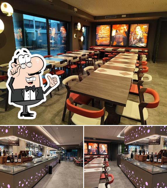 Gli interni di Bistrot Venti20