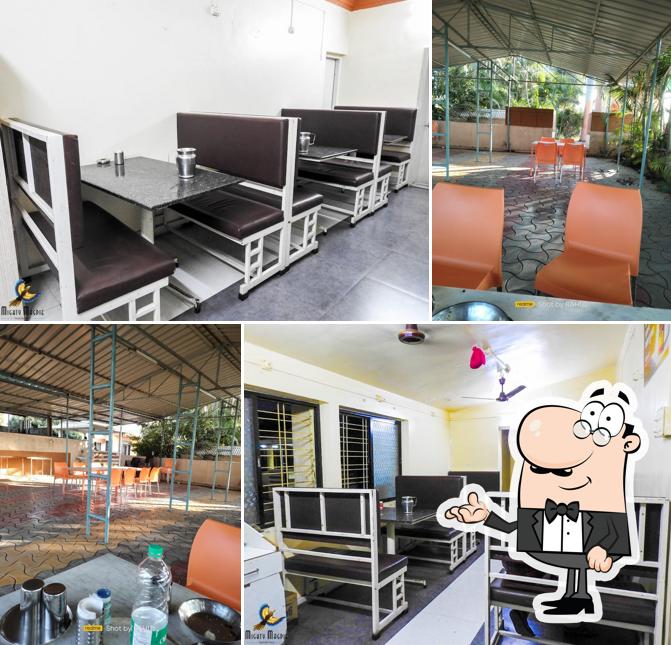 The interior of HOTEL SURAJ FAMILY GARDEN RESTO & BAR