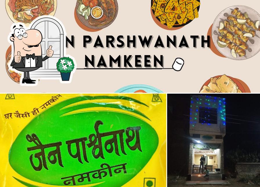 The exterior of Jain Parshwanath Namkeen