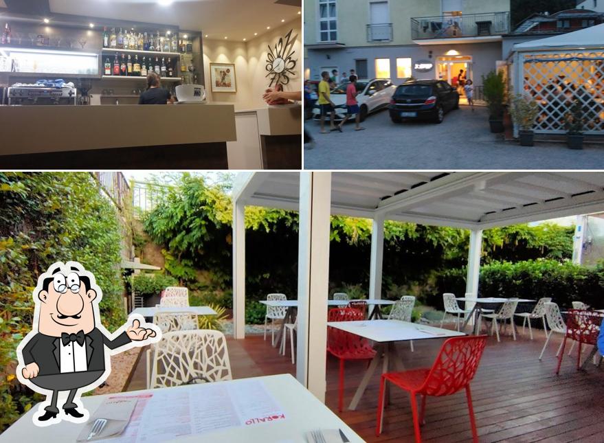 Gli interni di Korallo - Pizza e Drink