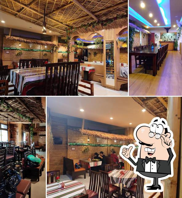 Take a seat at one of the tables at Red Pepper