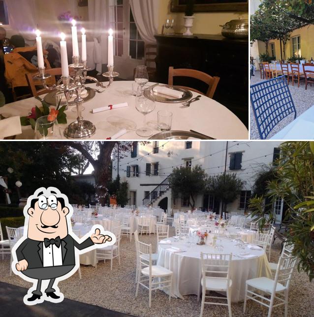 Siediti a un tavolo di Villa di Tissano