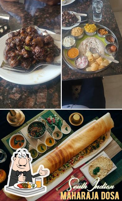 Meals at Sahana Vegetarian Restaurant