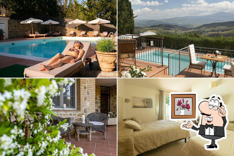 Dai un'occhiata agli interni di Si Montalcino Hotel & Restaurant