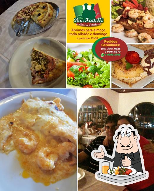 Platos en Pizzaria Due Fratell
