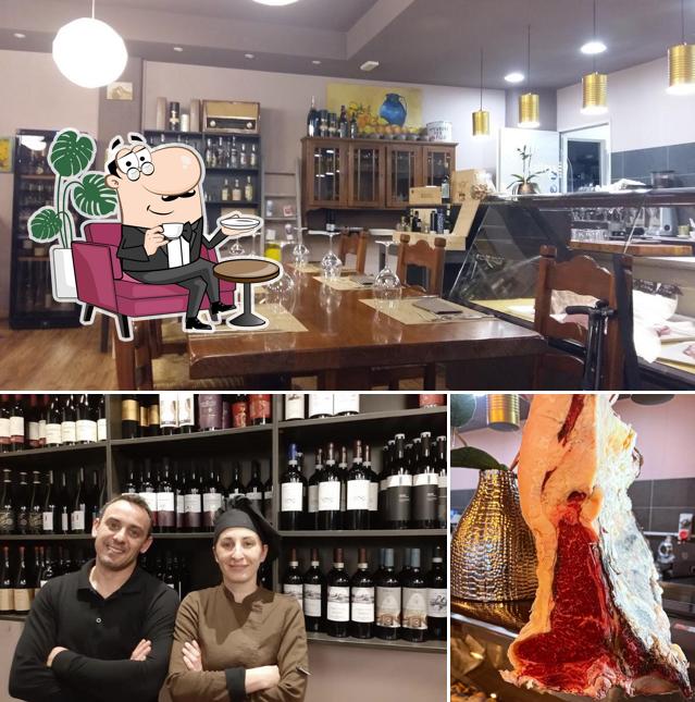 Gli interni di Bottega Cento9