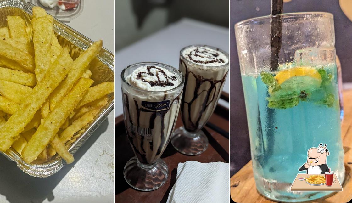French fries at D dream cafe rohtak couples cafe