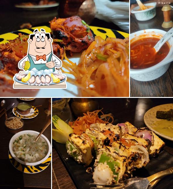 Oysters at Gufha Restaurant, Hubli