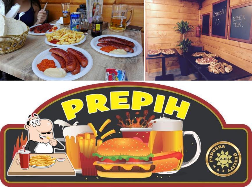 Prova a prendere le patatine fritte a Okrepčevalnica Prepih