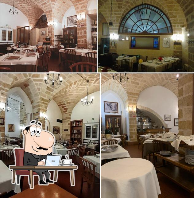 Gli interni di Cascipò