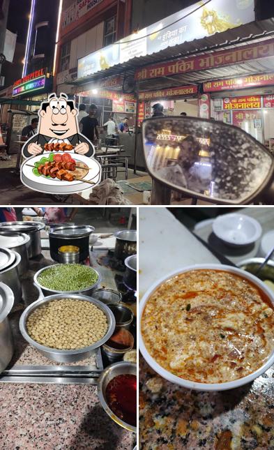 Take a look at the photo displaying food and interior at Shree Ram pavitra Bhojnalya