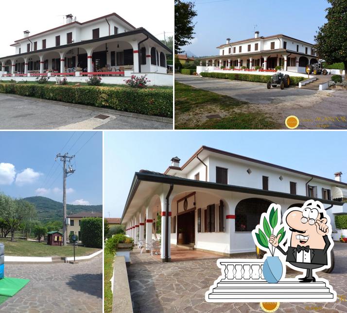 Gli esterni di Taverna Aganoor da Luigino