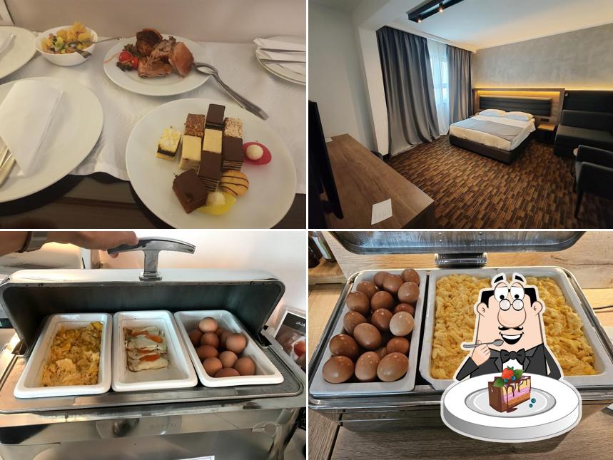 Torta al cioccolato al Hotel Aristos Zagreb