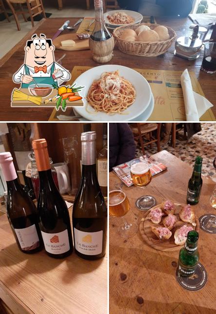 Spaghetti alla bolognese al Trattoria da Gino (cucina aperta a pranzo)